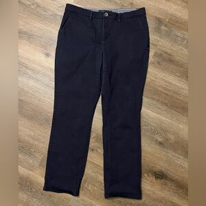 Tommy Hilfiger Classic Navy Straight-Leg Chinos Sz 12